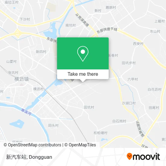 新汽车站 map