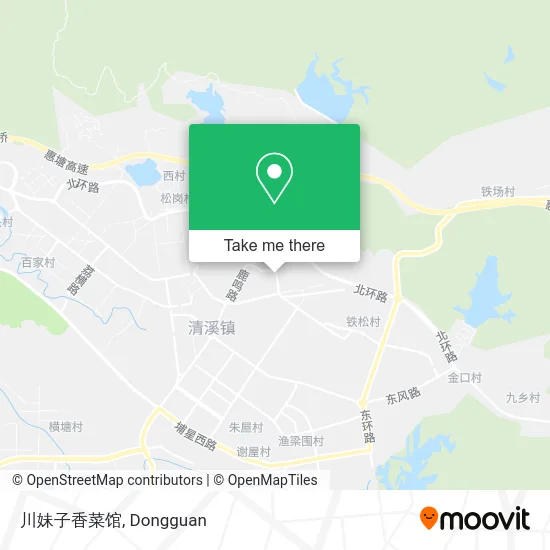 川妹子香菜馆 map
