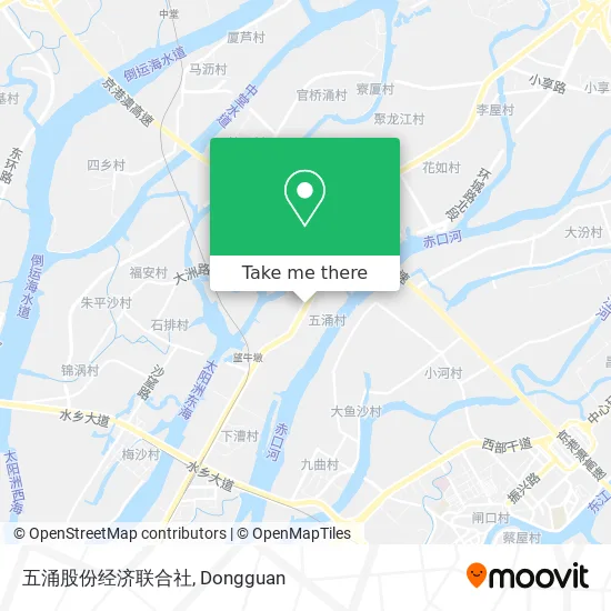 五涌股份经济联合社 map
