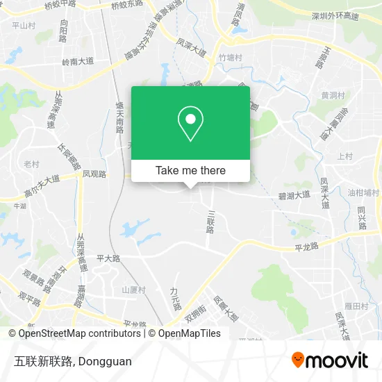 五联新联路 map