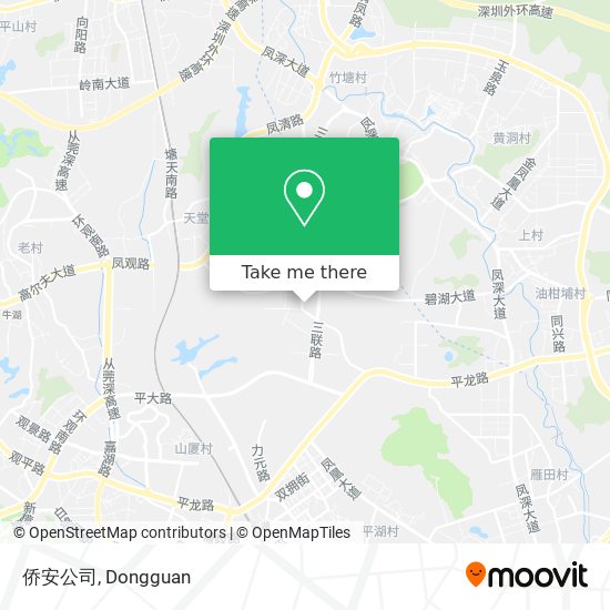 侨安公司 map