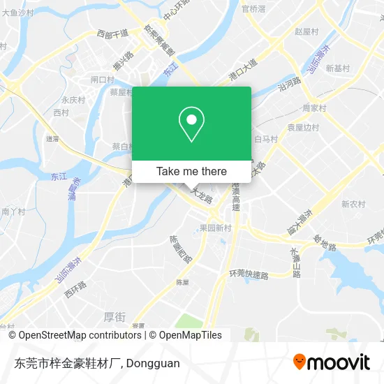 东莞市梓金豪鞋材厂 map