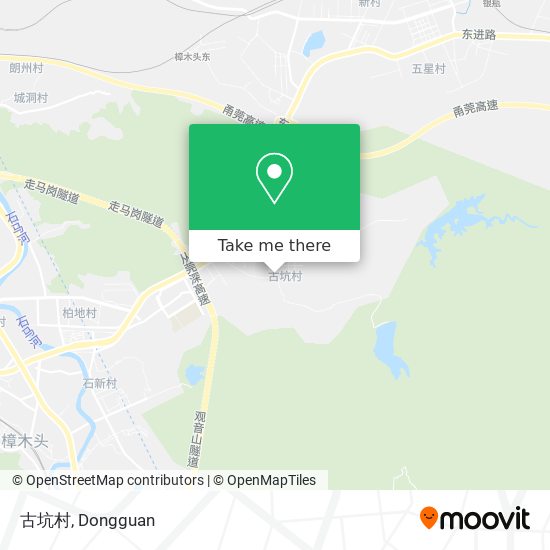 古坑村 map
