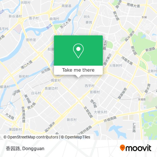 香园路 map