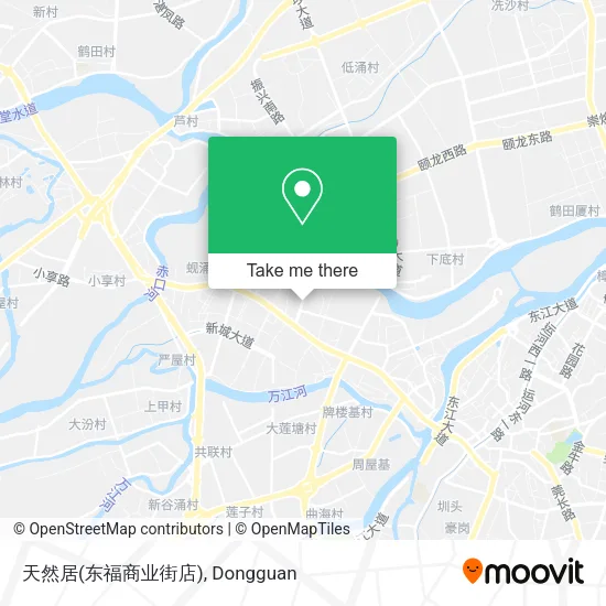 天然居(东福商业街店) map