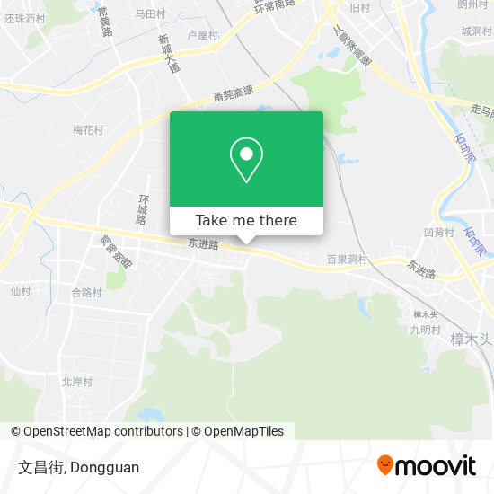 文昌街 map