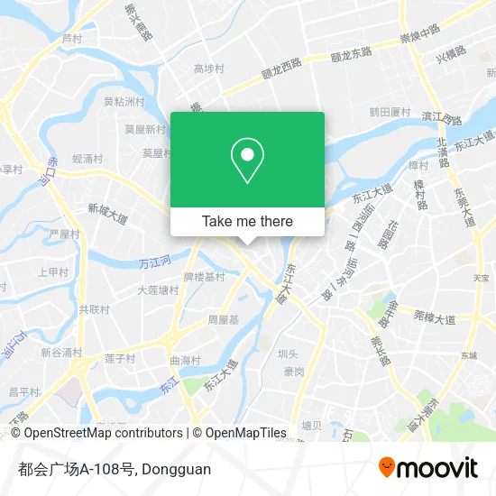 都会广场A-108号 map