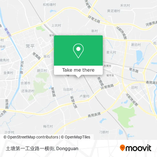 土塘第一工业路一横街 map
