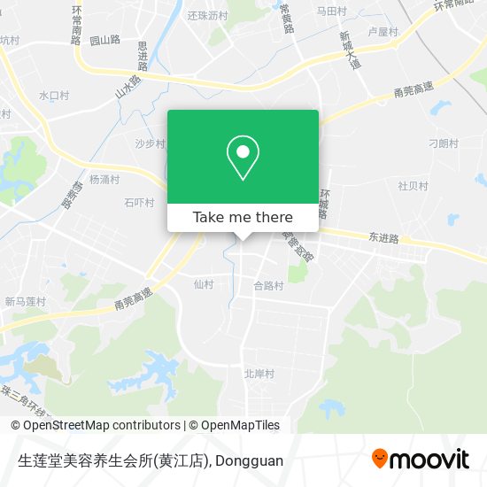 生莲堂美容养生会所(黄江店) map