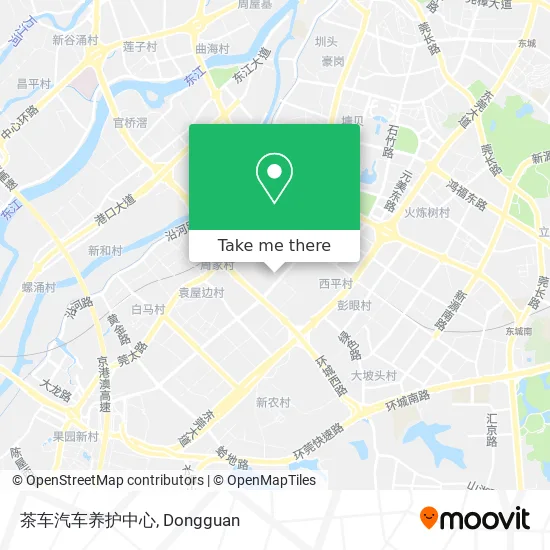 茶车汽车养护中心 map