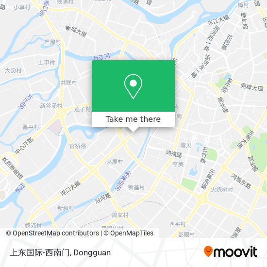 上东国际-西南门 map
