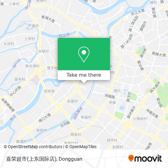 嘉荣超市(上东国际店) map