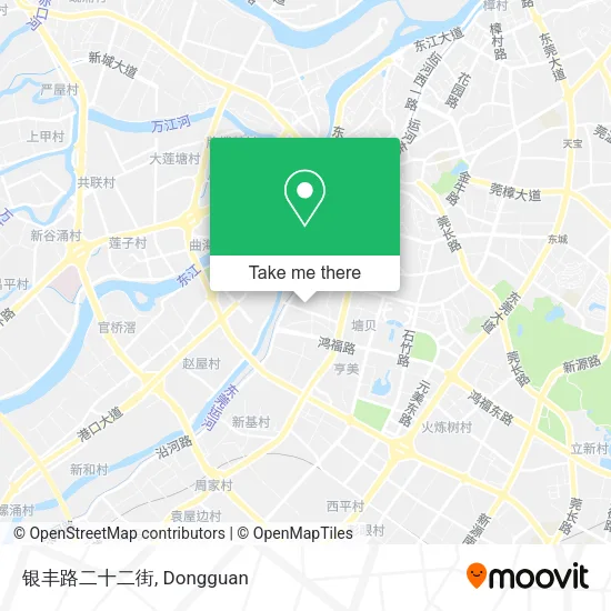 银丰路二十二街 map