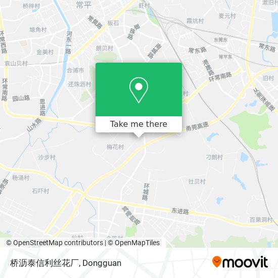 桥沥泰信利丝花厂 map