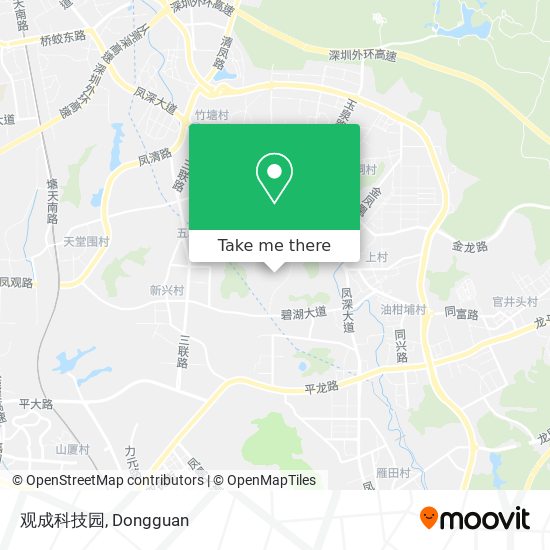 观成科技园 map