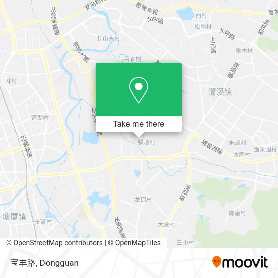 宝丰路 map