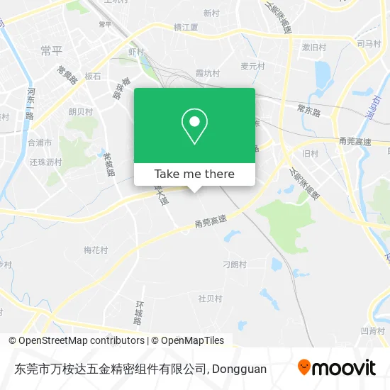 东莞市万桉达五金精密组件有限公司 map
