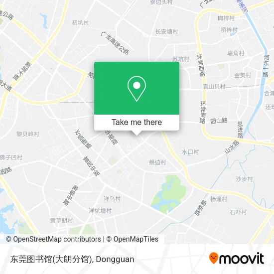 东莞图书馆(大朗分馆) map