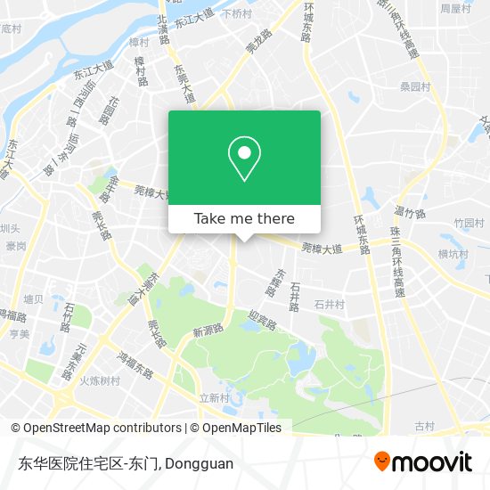 东华医院住宅区-东门 map