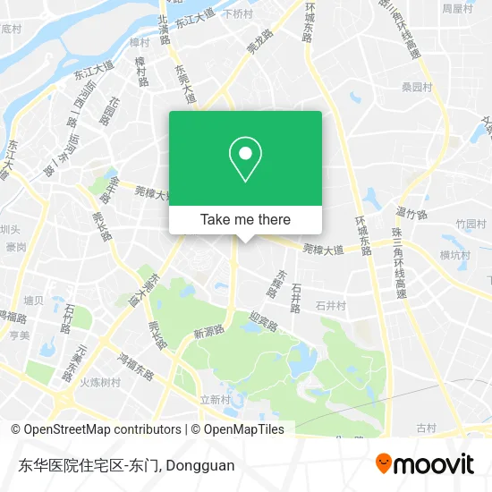 东华医院住宅区-东门 map