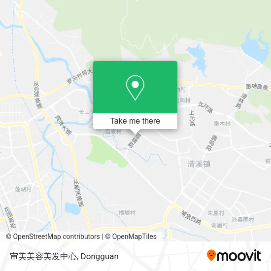 审美美容美发中心 map