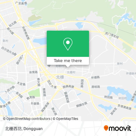 北栅西坊 map