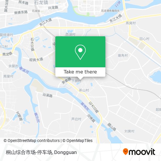 桐山综合市场-停车场 map