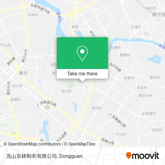 凫山东林制衣有限公司 map