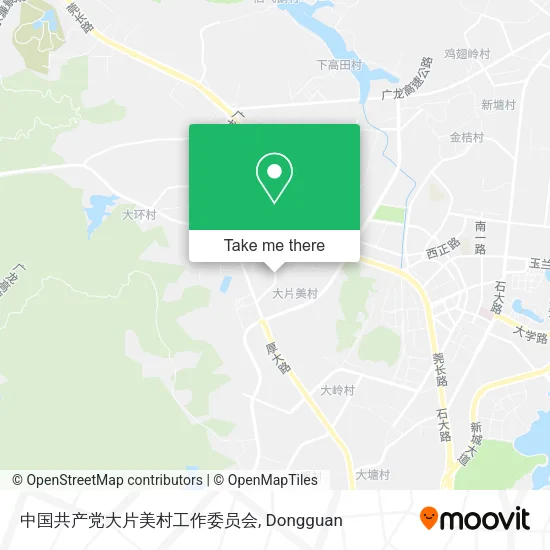 中国共产党大片美村工作委员会 map