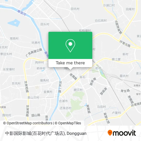 中影国际影城(百花时代广场店) map