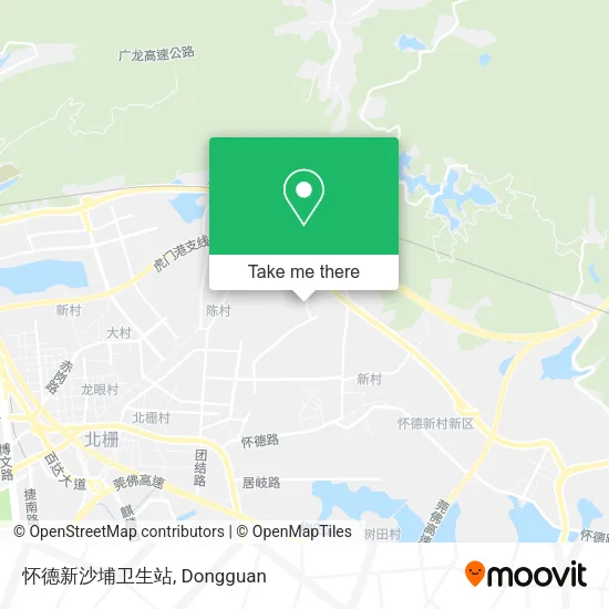 怀德新沙埔卫生站 map