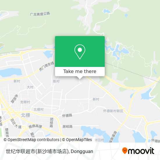 世纪华联超市(新沙埔市场店) map