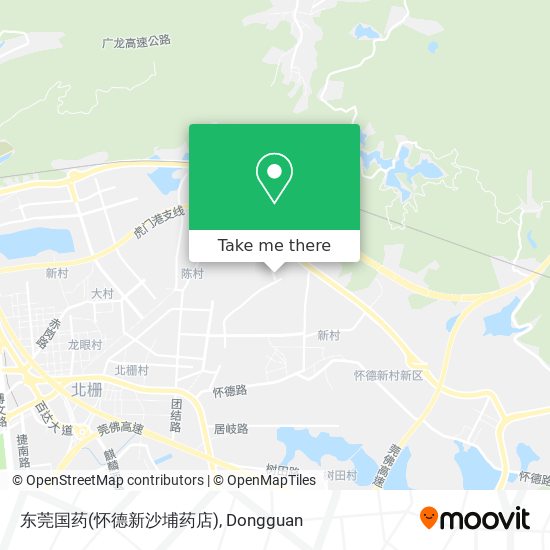 东莞国药(怀德新沙埔药店) map