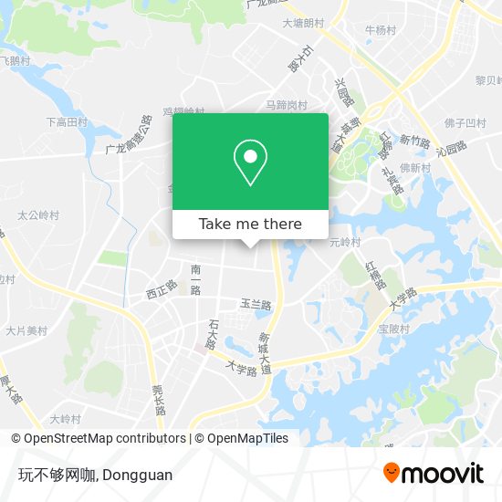 玩不够网咖 map