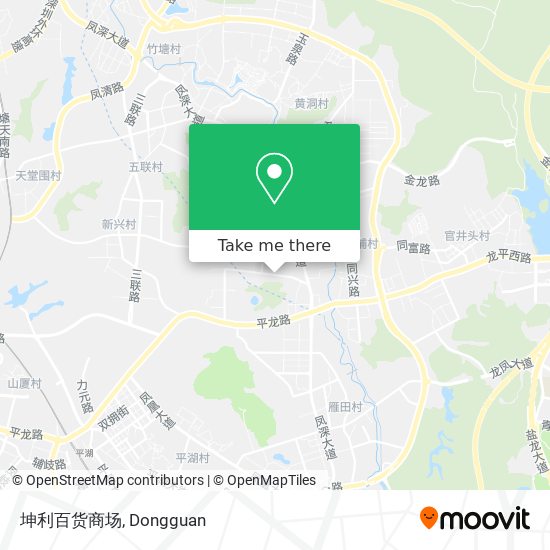 坤利百货商场 map