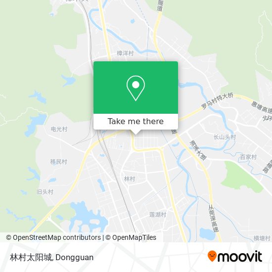 林村太阳城 map