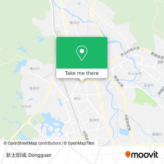 新太阳城 map
