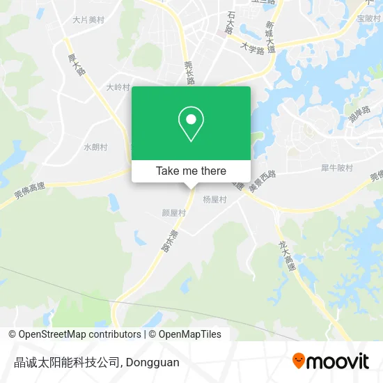 晶诚太阳能科技公司 map
