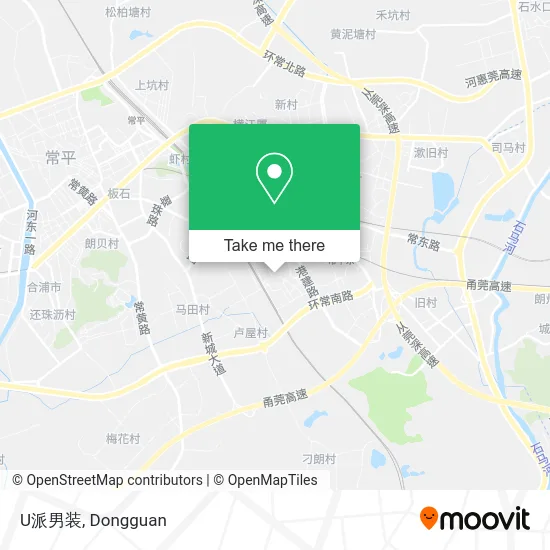U派男装 map