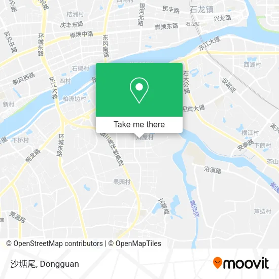 沙塘尾 map