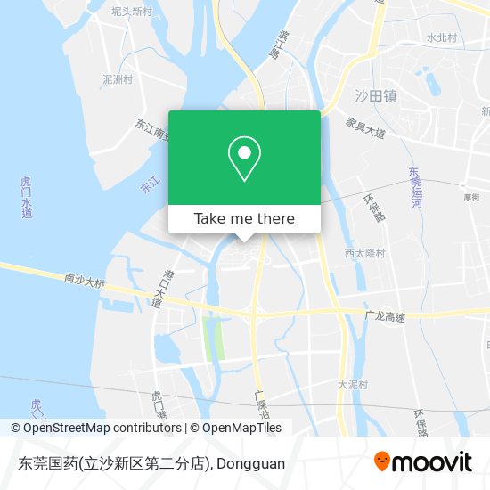 东莞国药(立沙新区第二分店) map