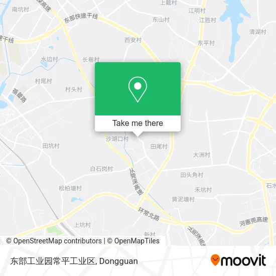 东部工业园常平工业区 map