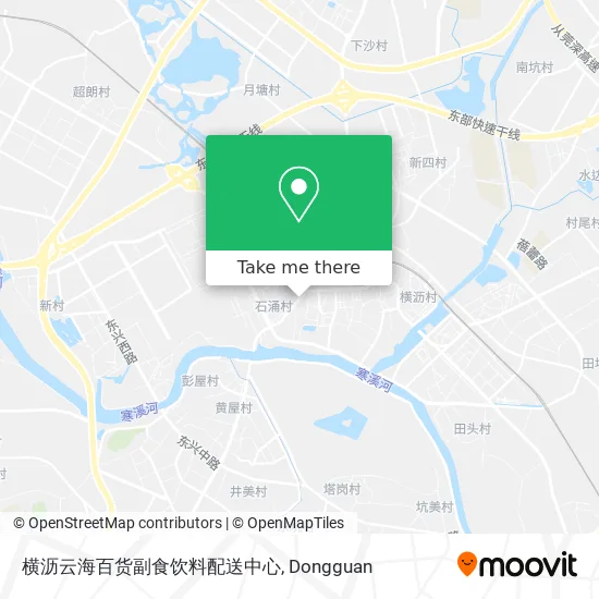 横沥云海百货副食饮料配送中心 map