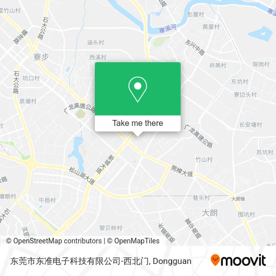东莞市东准电子科技有限公司-西北门 map