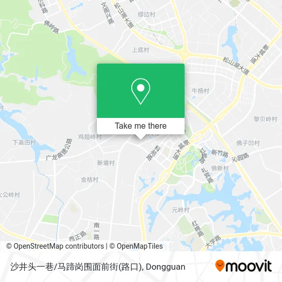 沙井头一巷/马蹄岗围面前街(路口) map