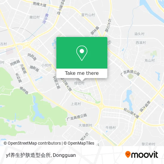 yf养生护肤造型会所 map