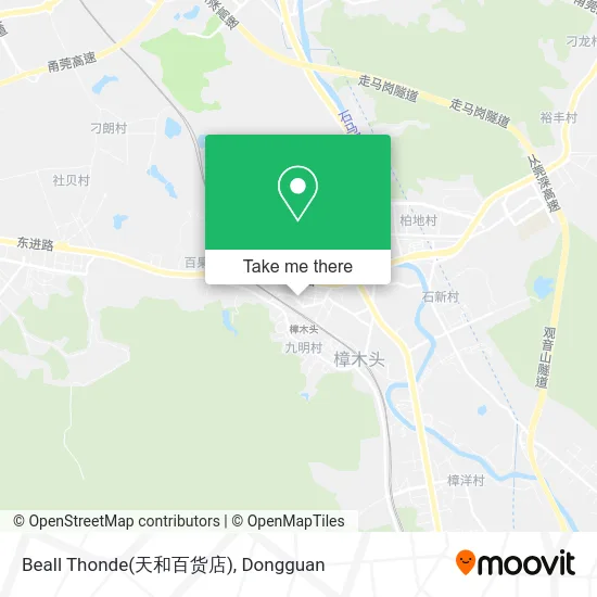 Beall Thonde(天和百货店) map