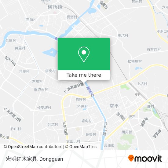 宏明红木家具 map