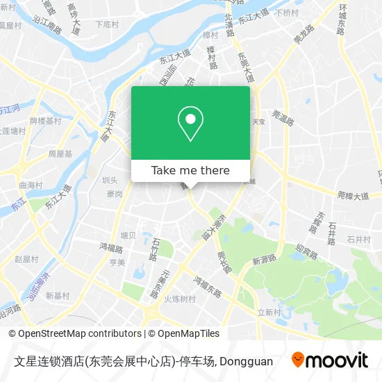 文星连锁酒店(东莞会展中心店)-停车场 map