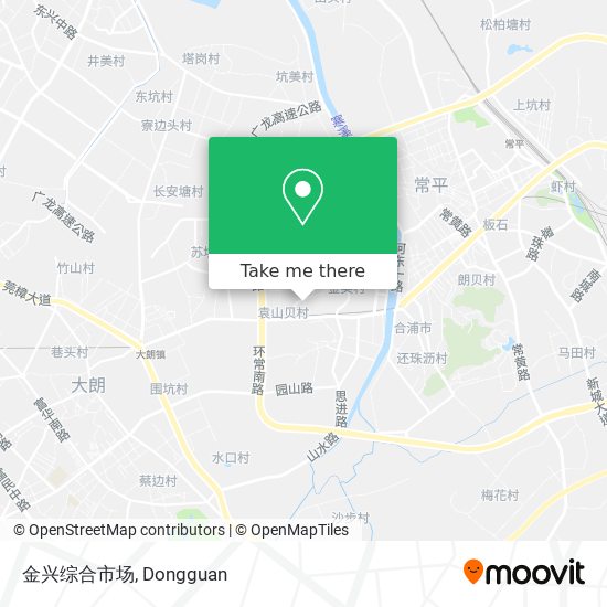 金兴综合市场 map